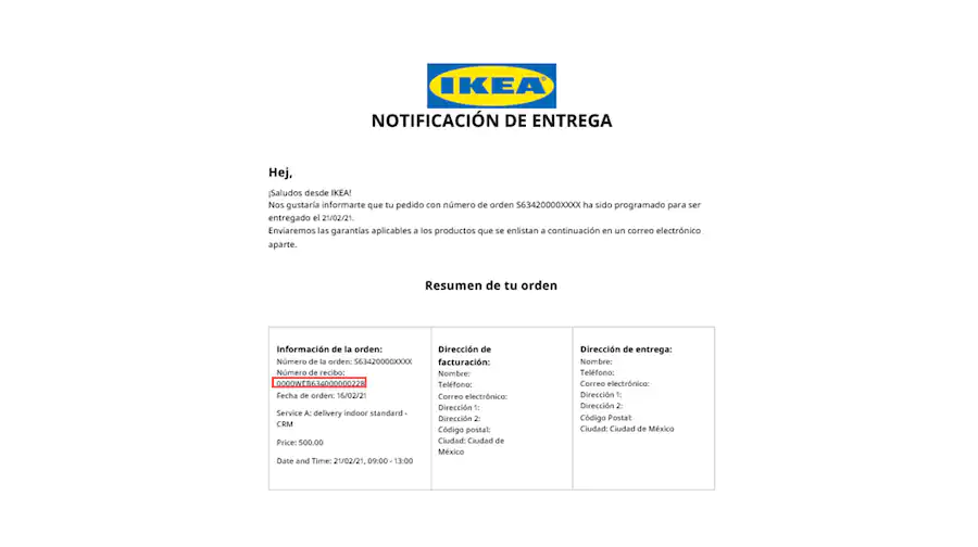 Cómo solicitar una factura a IKEA | Facturación en línea